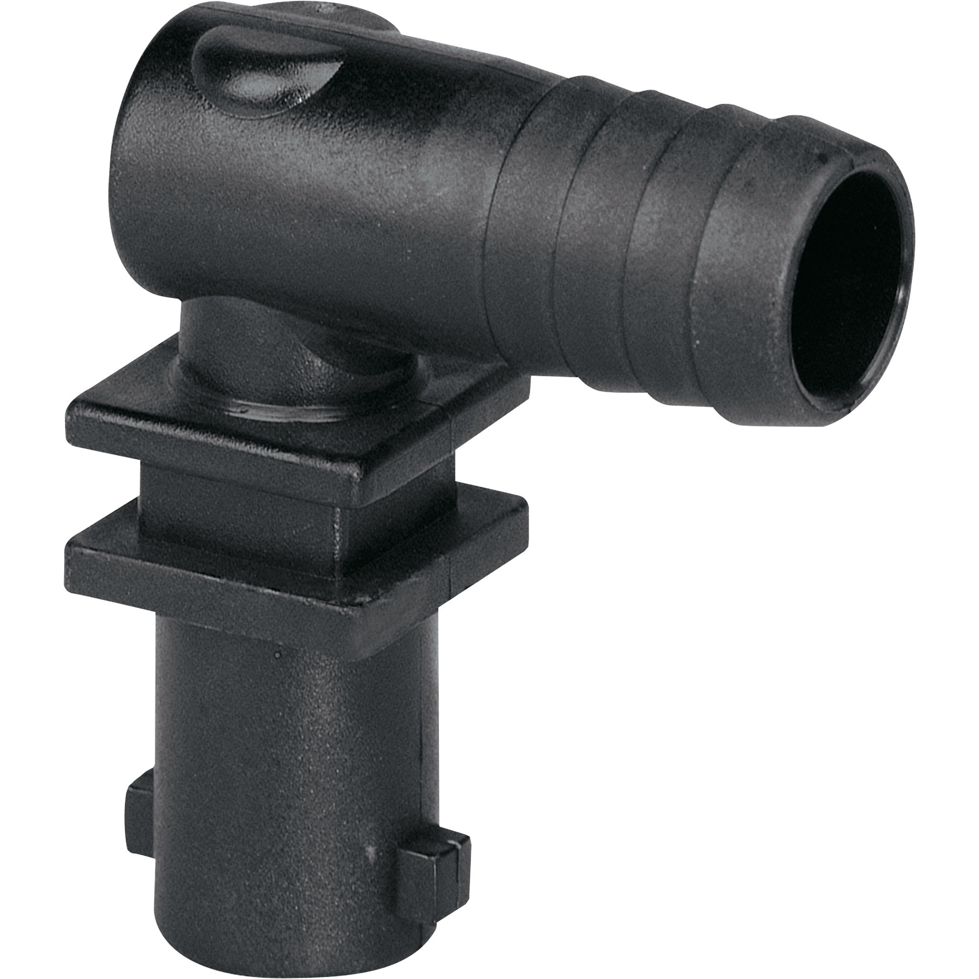Valley Industries Quick Fitting Sprayer Nozzle Holder Elbow - 3/8in., Nylon, Model# G-8231001-CSK